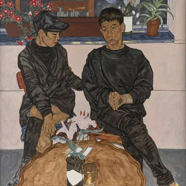 Jiab Prachakul won the BP Portrait Award 2020 for Night Talk