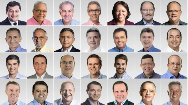 Candidatos a governo do 2º turno