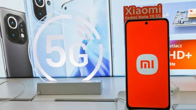 পোল্যান্ডের একটি দোকানে চীনা স্মার্টফোন শাওমি