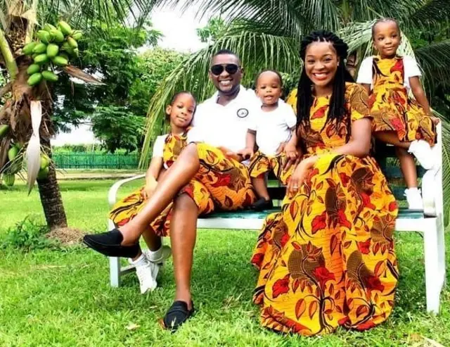 Chacha Eke and her family