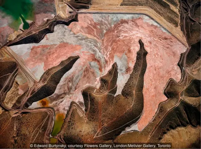 امریکی ریاست ایریزونا میں تانبے کی کان ۔ مورینسی مائن