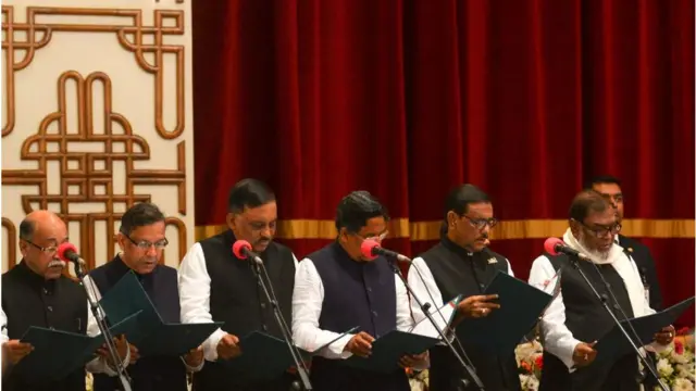 বাংলাদেশে মন্ত্রিসভার সদস্যরা শপথ নিচ্ছেন, ০৭/০১/২০১৯