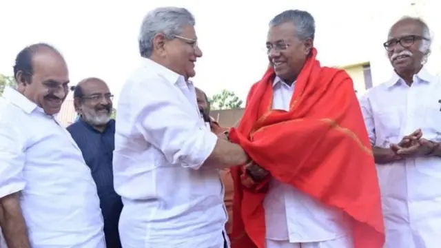 केरल के मुख्यमंत्री पिनाराई विजयन