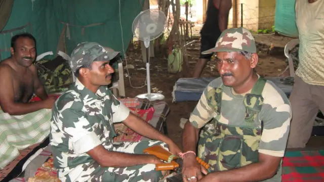 सारकेगुड़ा में सुरक्षाबलों का कैंप