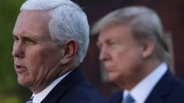 মাইক পেন্স নানা ইস্যুতে প্রেসিডেন্ট ট্রাম্পের সমালোচনা করলেও এখন তা খুব একটা শোনা যায়না