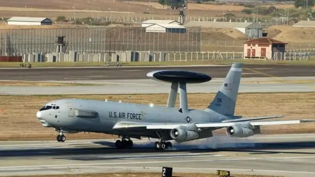 Ndege za kivita za Awacs zimetumia kambi ya Incirlik katika operesheni zake za mashariki ya kati