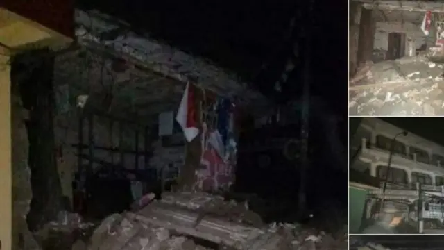 صور نشرها الصليب ا[لأحمر الدولي على موقعه على تويتر توضح آثار الدمار في بلدة تاكانا في غواتيمالا المجاورة