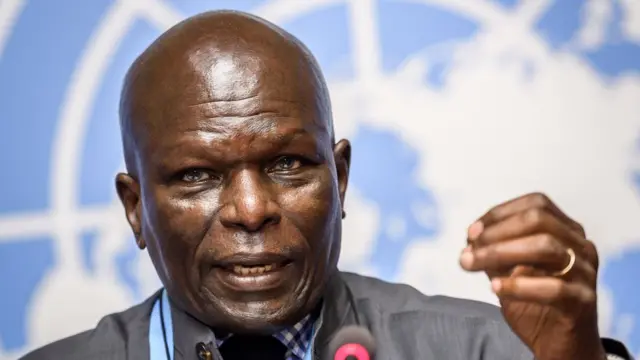 Doudou Diène, umukuru w'akanama kajejwe amatohoza ku gateka ka zina muntu mu Burundi, ntabonwa neza na leta y'ico gihugu