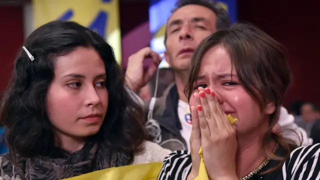 Partidários do "sim" lamentam resultado