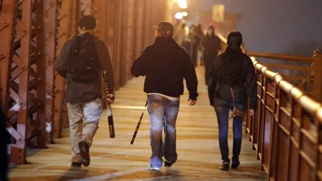 Протестующие в Портленде