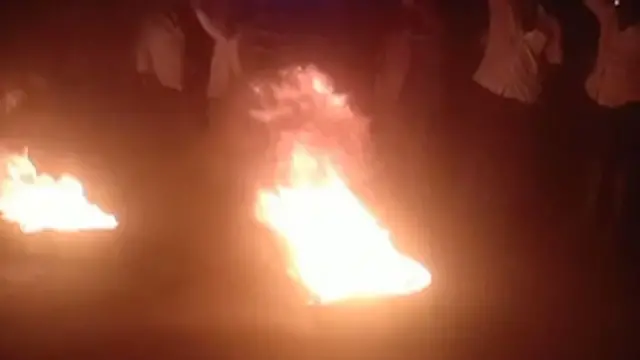 అమరావతిలో నిరసనలు