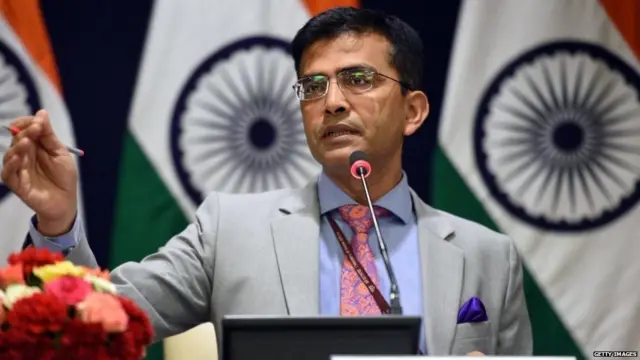 विदेश मंत्रालय के प्रवक्ता रवीश कुमार