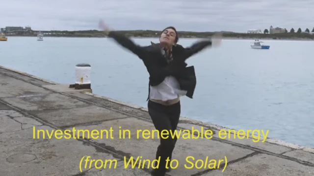 환경 공약 캠페인을 온몸으로 표현한 무소속 후보 알렉스 다이슨