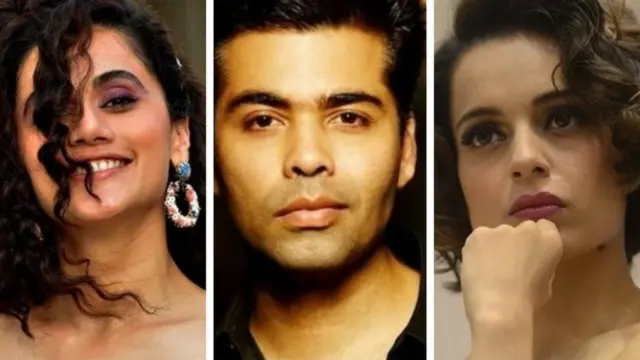 کنگنا، کرن جوہر، تاپسی پنوں