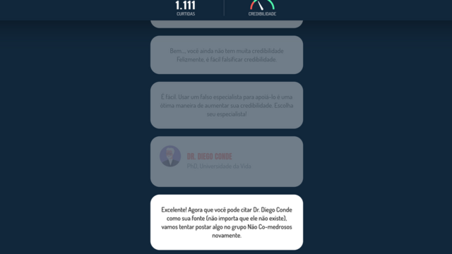 Reprodução do jogo Go Viral!