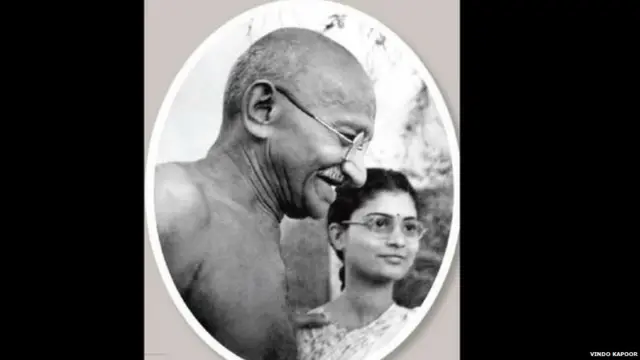 महात्मा गांधी आणि आभा गांधी