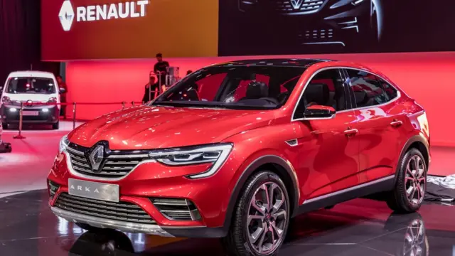 آرکانا پنجمین شاسی‌بلند در محصولات رنو است