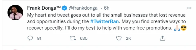Twitter ban in Nigerian: Funny reactions from Nigerians as president Buhari lift twitter ban