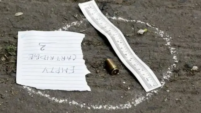 پستول کی گولی