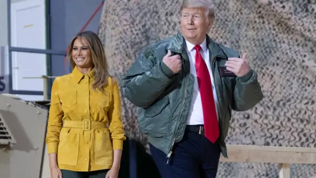 Трамп и Меланья