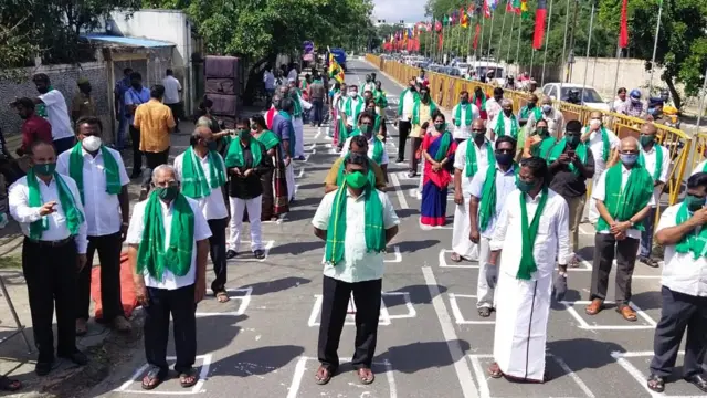 கோயம்புத்தூரில் நடைபெற்ற போராட்டம்