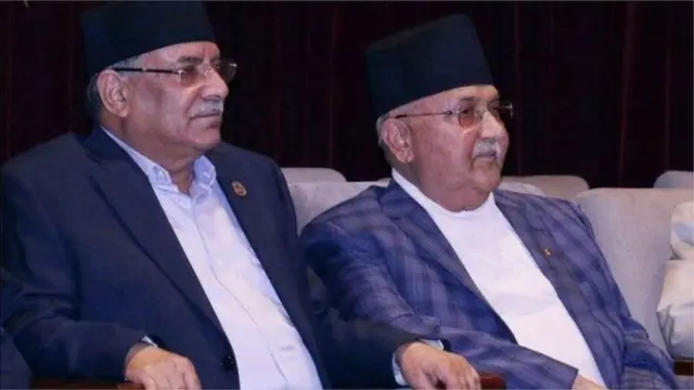 ओली र प्रचण्ड