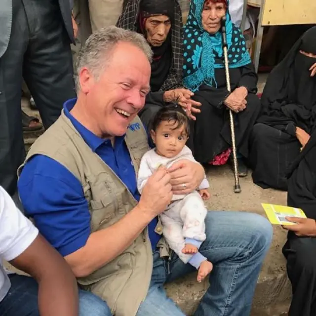 डब्ल्यूएफपी के कार्यकारी निदेशक डेविड बेस्ली