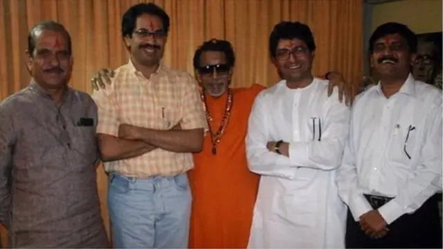 राज, उद्धव आणि बाळासाहेब ठाकरे