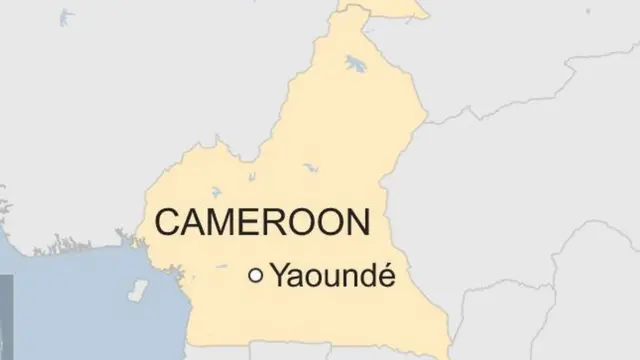Map of Cameroon