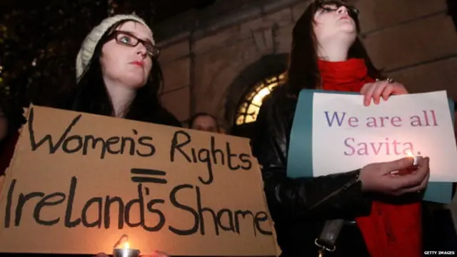 ਸਵਿਤਾ ਦੀ ਮੌਤ ਨੇ ਆਇਰਲੈਂਡ ਵਿੱਚ ਗਰਭਪਾਤ ਦੇ ਮੁੱਦੇ ਤੇ ਬਹਿਸ ਛੇੜੀ