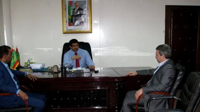 سيدي محمد ولد محم، رئيس الحزب الحاكم، حزب الاتحاد من أجل الجمهورية، ووزير الثقافة، يشدد على أن ملف العبودية يتم إستخدامه كورقة ضغط على موريتانيا