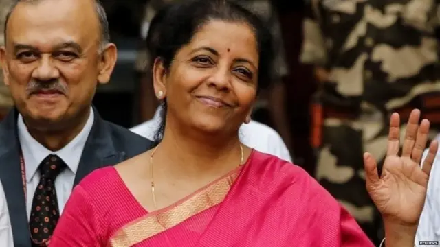 નાણામંત્રી નિર્મલા સીતારમણ
