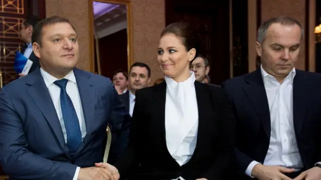 Михайло Добкін, Ірина Бережна і Нестор Шуфрич