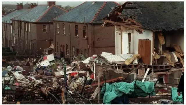 موقع سقوط طائرة بان أميركان" في مدينة لوكربي جنوب اسكتلندا