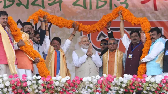 नरेंद्र मोदी, पश्चिम बंगाल