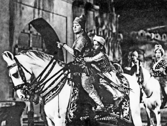 ઝાંસીની રાણી ફિલ્મનું એક દ્રશ્ય