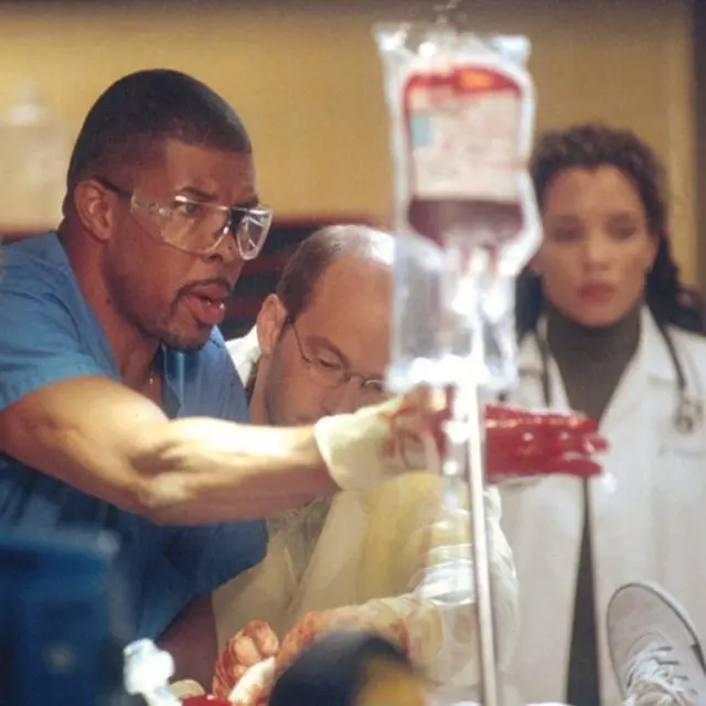 Médicos de la serie "E.R.: Sala de emergencias".