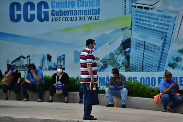 Centro de triaje en Tegucigalpa