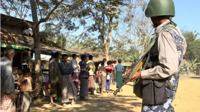 ရခိုင်မှာ တာဝန်ထမ်းဆောင်နေတဲ့ တပ်မတော်တပ်ဖွဲ့ဝင် တစ်ဦး