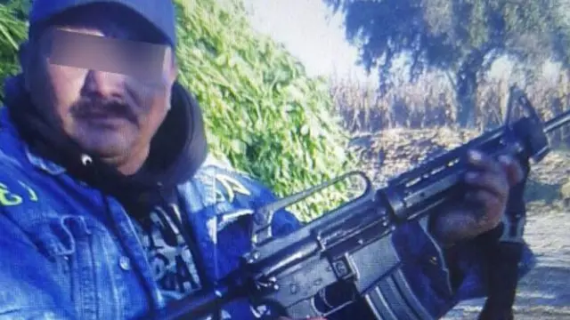 Una fotografía de Alfredo "N" alias "El Cuino", cuyo asesinato relacionan con el de Jesús "El Kalimba" Martín. (Foto: Fiscalía General del Estado de Puebla) .