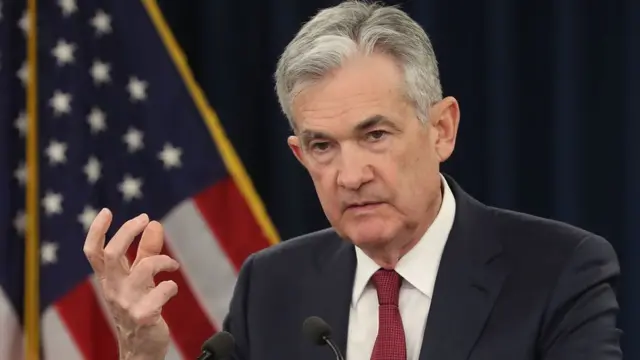 Jerome Powell, presidente de la Reserva Federal de EE. UU.