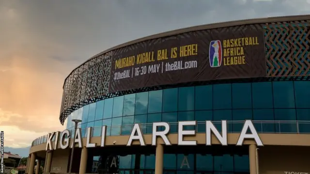 La Kigali Arena, au Rwanda, accueillera encore les barrages de la BAL.