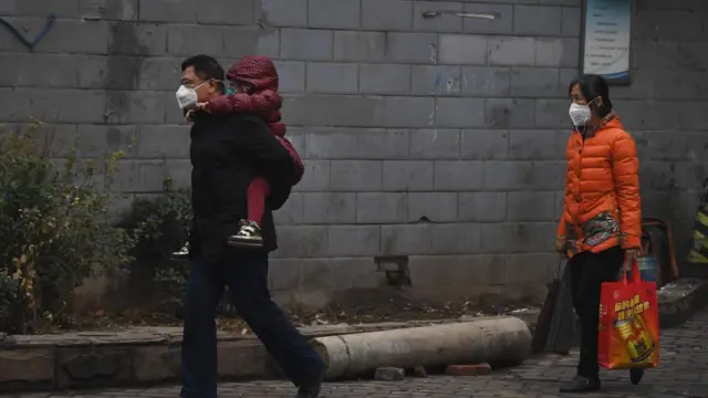 Shijiazhuang, Hebei, kabut