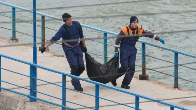 Equipo de emergencia en Sochi
