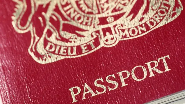британский паспорт