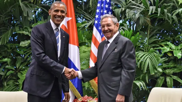 Obama e Castro