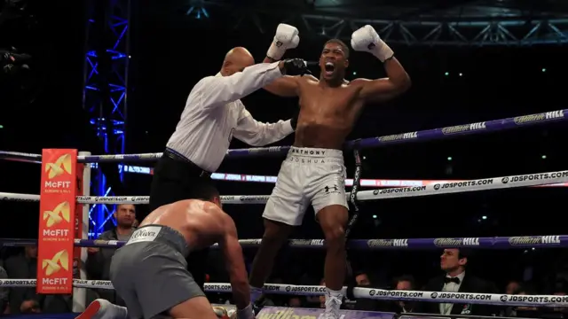 Владимир Кличко и Энтони Джошуа