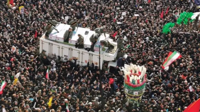 Cortejo fúnebre de Soleimani