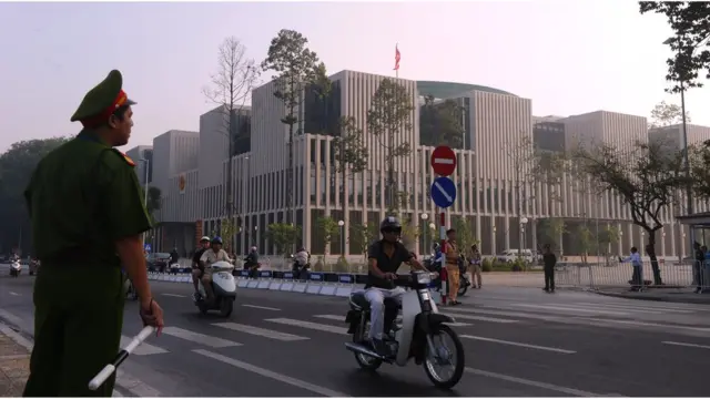 Nhà Quốc hội Việt Nam, được xây dựng xong năm 2014.