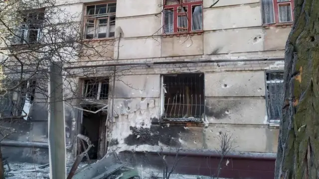 Result of attacks in Severodonetsk